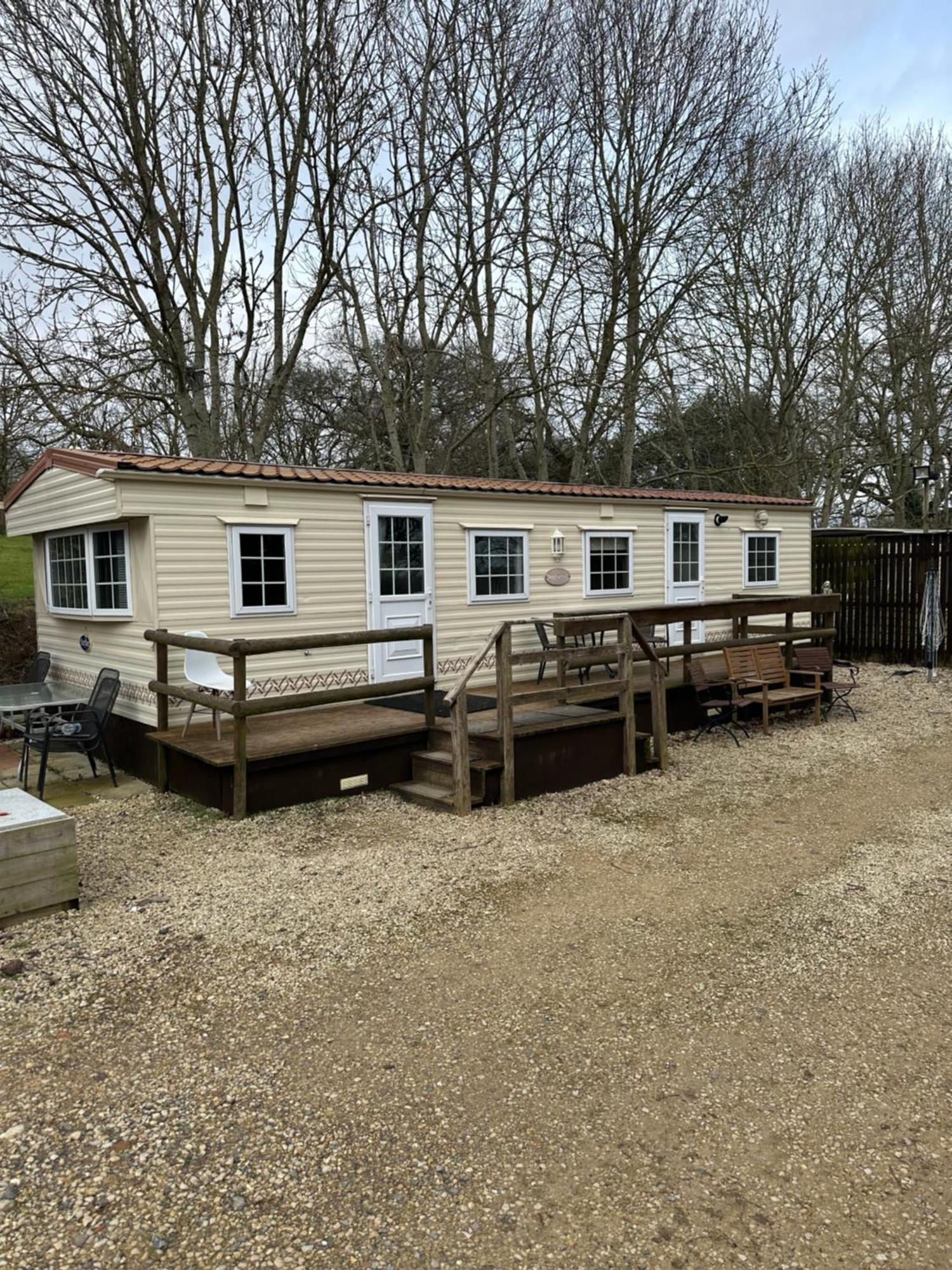 Static Mobile Home Set In Our 20 Acres Of Farmland Horspath Exteriör bild